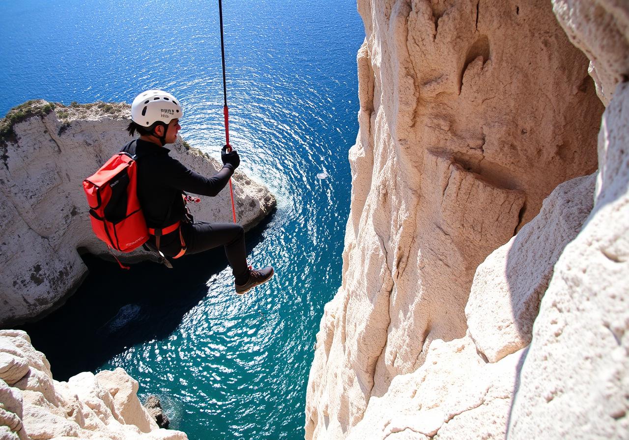 Pedra Longa Rope Descent